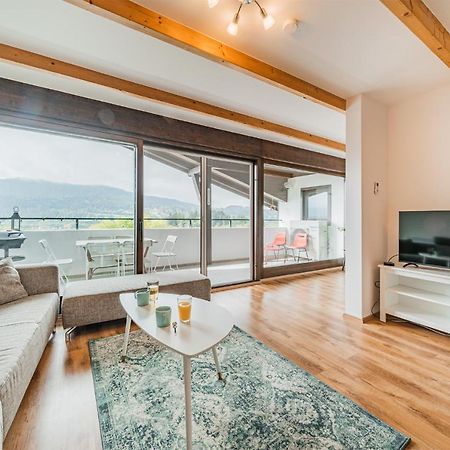 Panorama-Apartments In Unmittelbarer See-Nahe Schiefling am See Exteriör bild